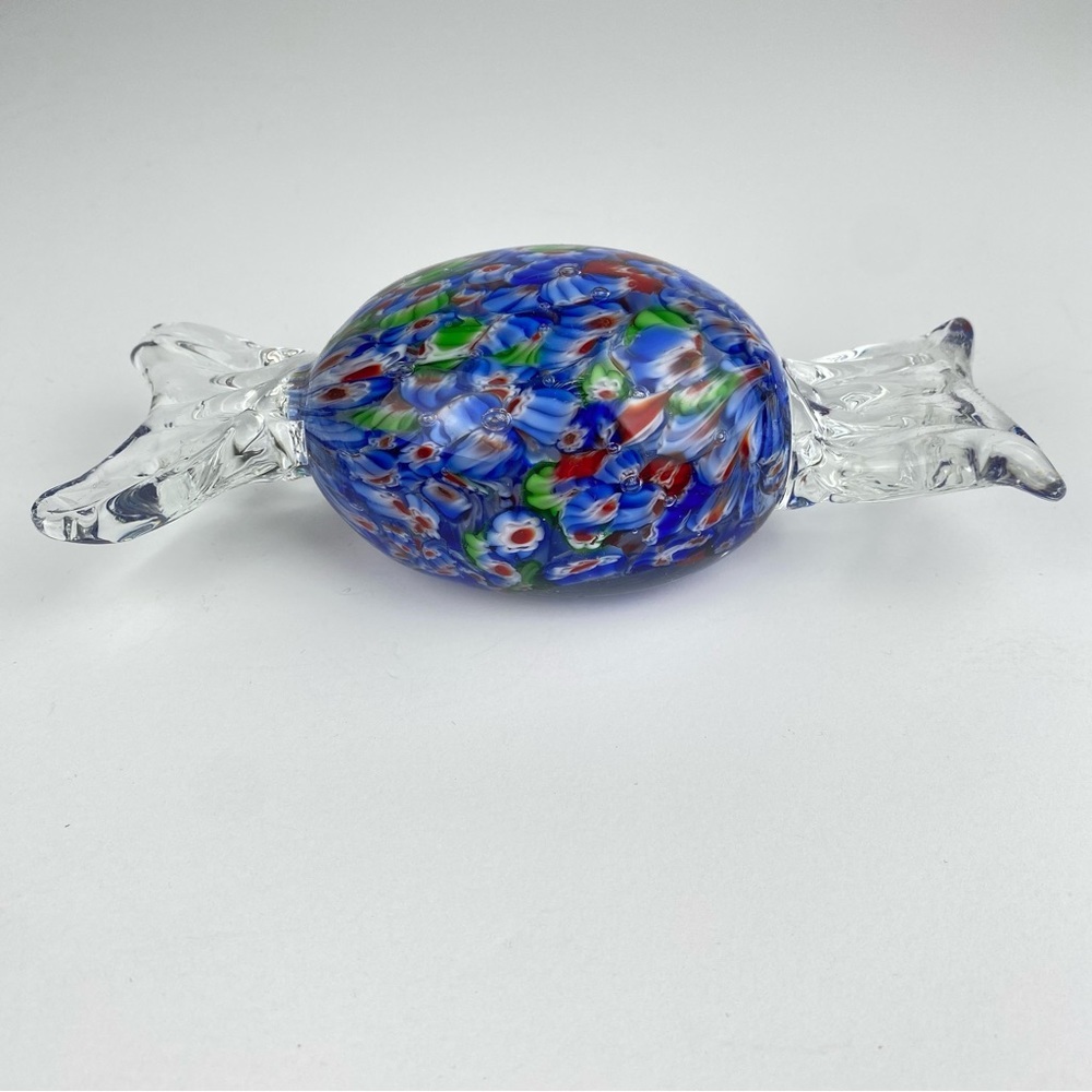 Vintage Art Glass Cellophane Candy